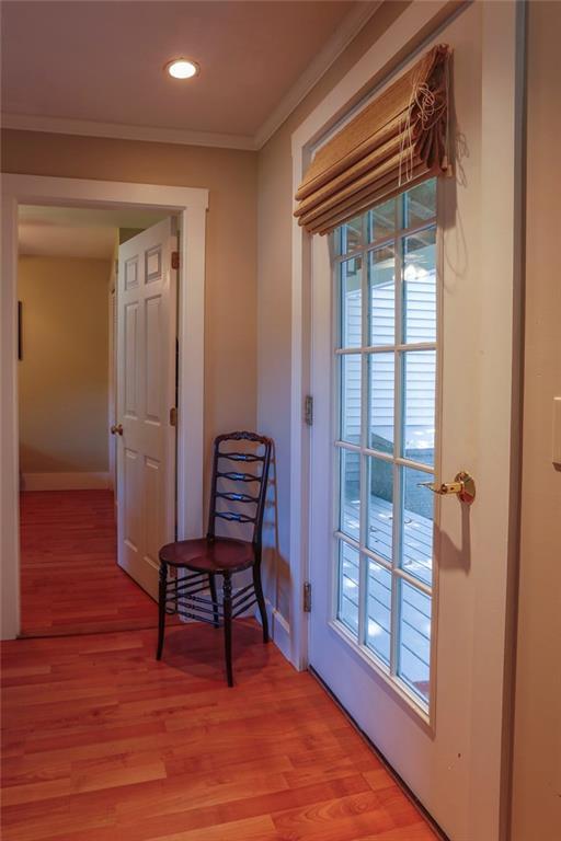 8 Pierce Street, Unit A Belfast, ME 04915 - Photo 18 of 34 Hall to first floor master bedroom. ...