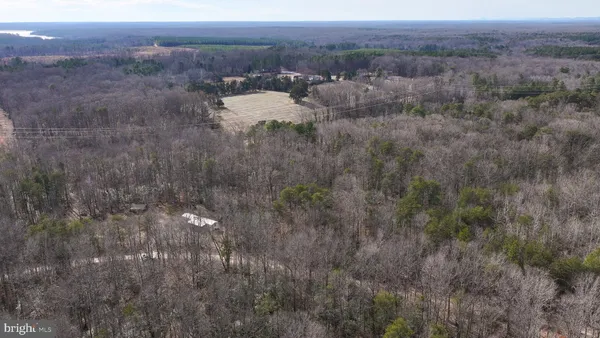 a view of a dry yard