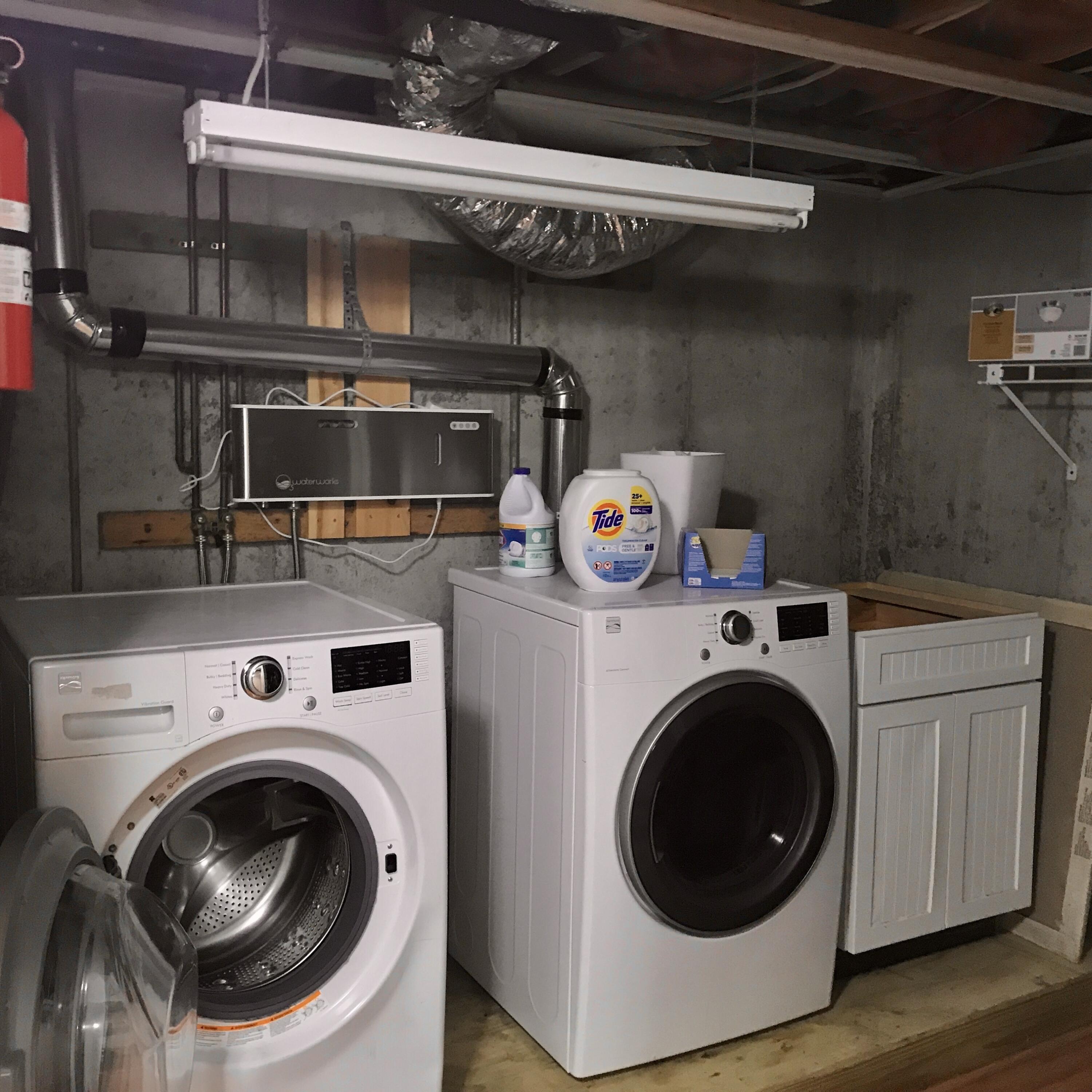 24 Papnomett Road Mashpee, MA 02649 - Photo 23 of 28 a utility room with dryer and washer