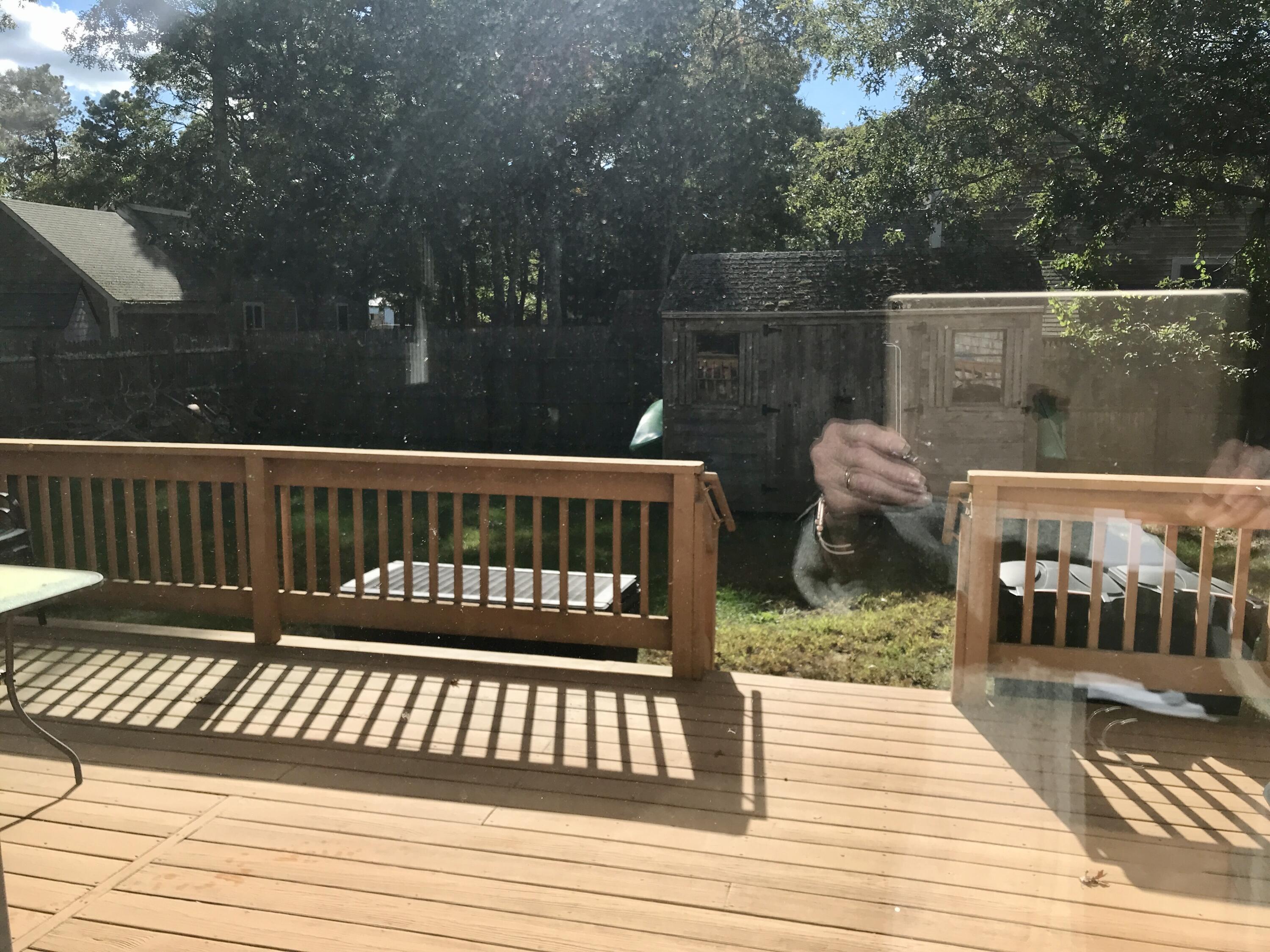24 Papnomett Road Mashpee, MA 02649 - Photo 28 of 28 a view of deck with wooden floor and seating space