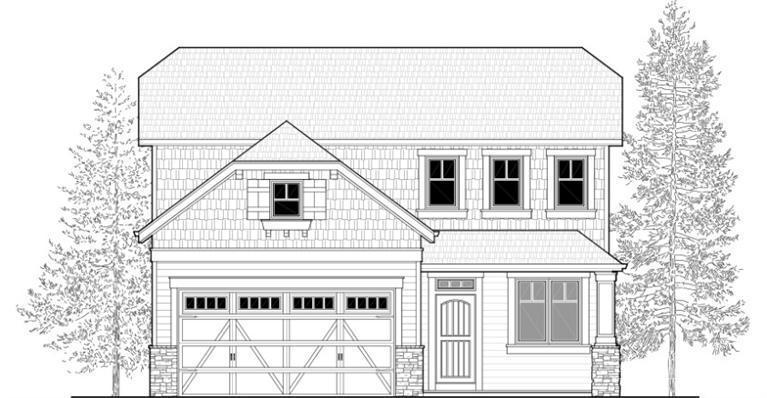 61084 Manhae Loop Bend, OR 97702 - Photo 2 of 23 Rending of the front elevation.