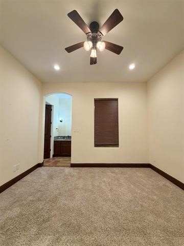12410 Keith Road Beaumont, TX 77713 - Photo 34 of 45 an empty room with fan and windows