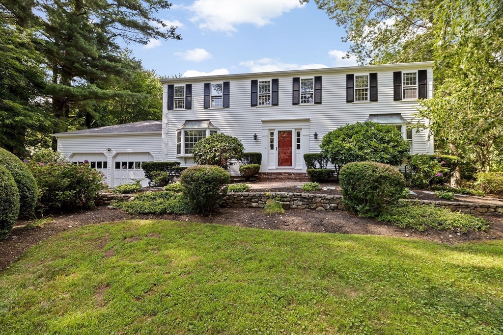 16 Liberty Road Hingham, MA 02043 - Photo 27 of 27 a front view of a house with a yard and porch