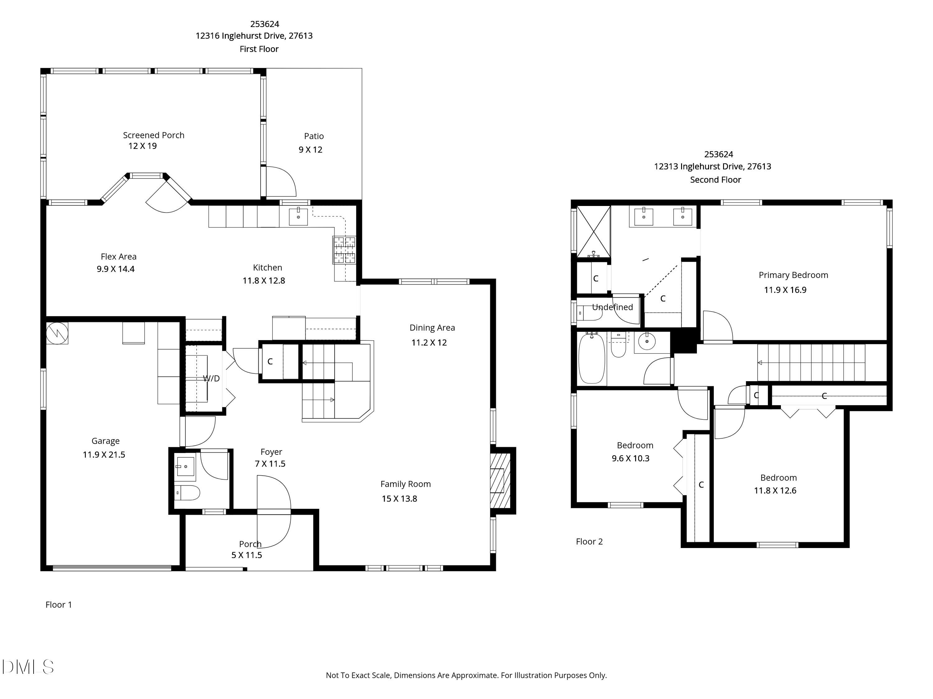 12316 Inglehurst Drive Raleigh, NC 27613 - Photo 39 of 40 all_floors_12316_inglehurst_drive_raleig