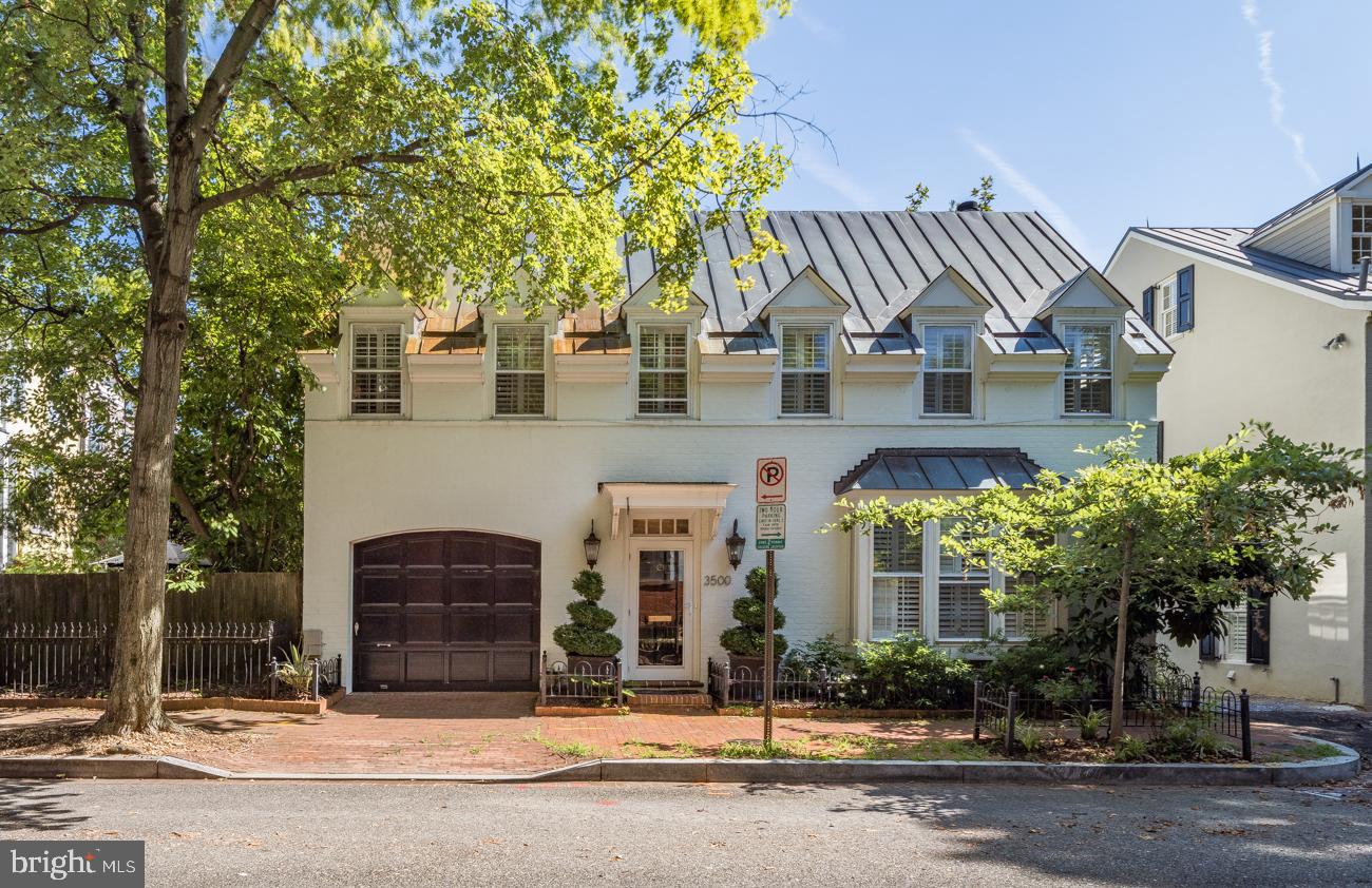 3500 P Street Northwest Washington, DC 20007 - Photo 2 of 15 front view of a house with a street