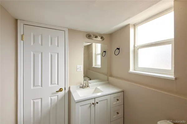 a view of a porch of a house