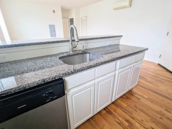 a close view of sink and tap