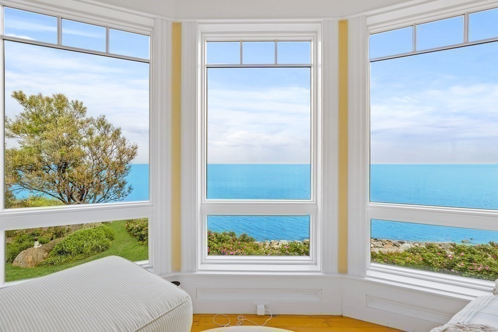 79 Gilson Road Scituate, MA 02066 - Photo 23 of 42 a view of a small garden from a window