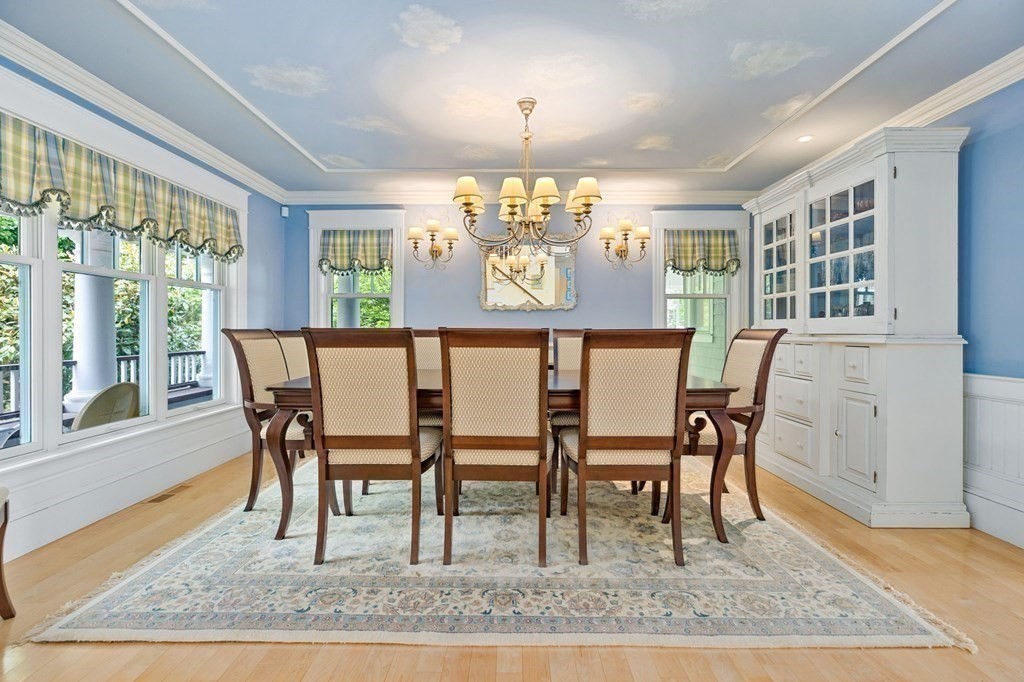 79 Gilson Road Scituate, MA 02066 - Photo 7 of 42 a view of a dining room with furniture window and wooden floor