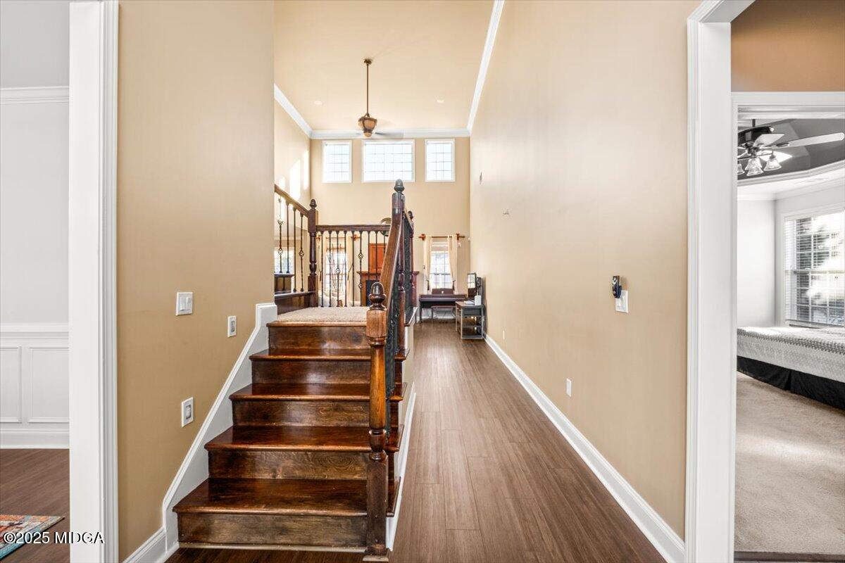 204 Cashmere Court Centerville, GA 31028 - Photo 4 of 51 a view of entryway and hall with wooden floor