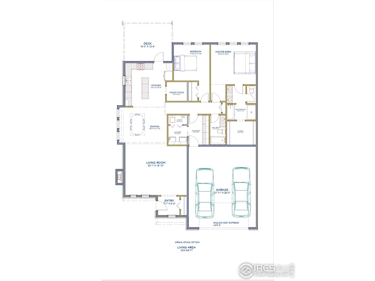 5722 West 3rd Street Greeley, CO 80634 - Photo 29 of 30 Floor plan