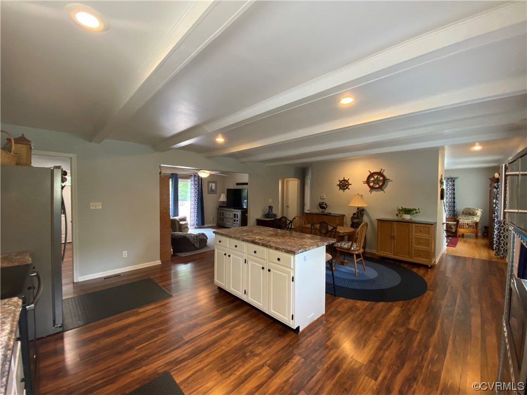 19535 Templeton Road Carson, VA 23830 - Photo 5 of 10 a living room with furniture and a wooden floor