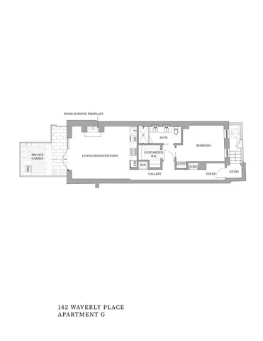 a patio with table and chairs and potted plants