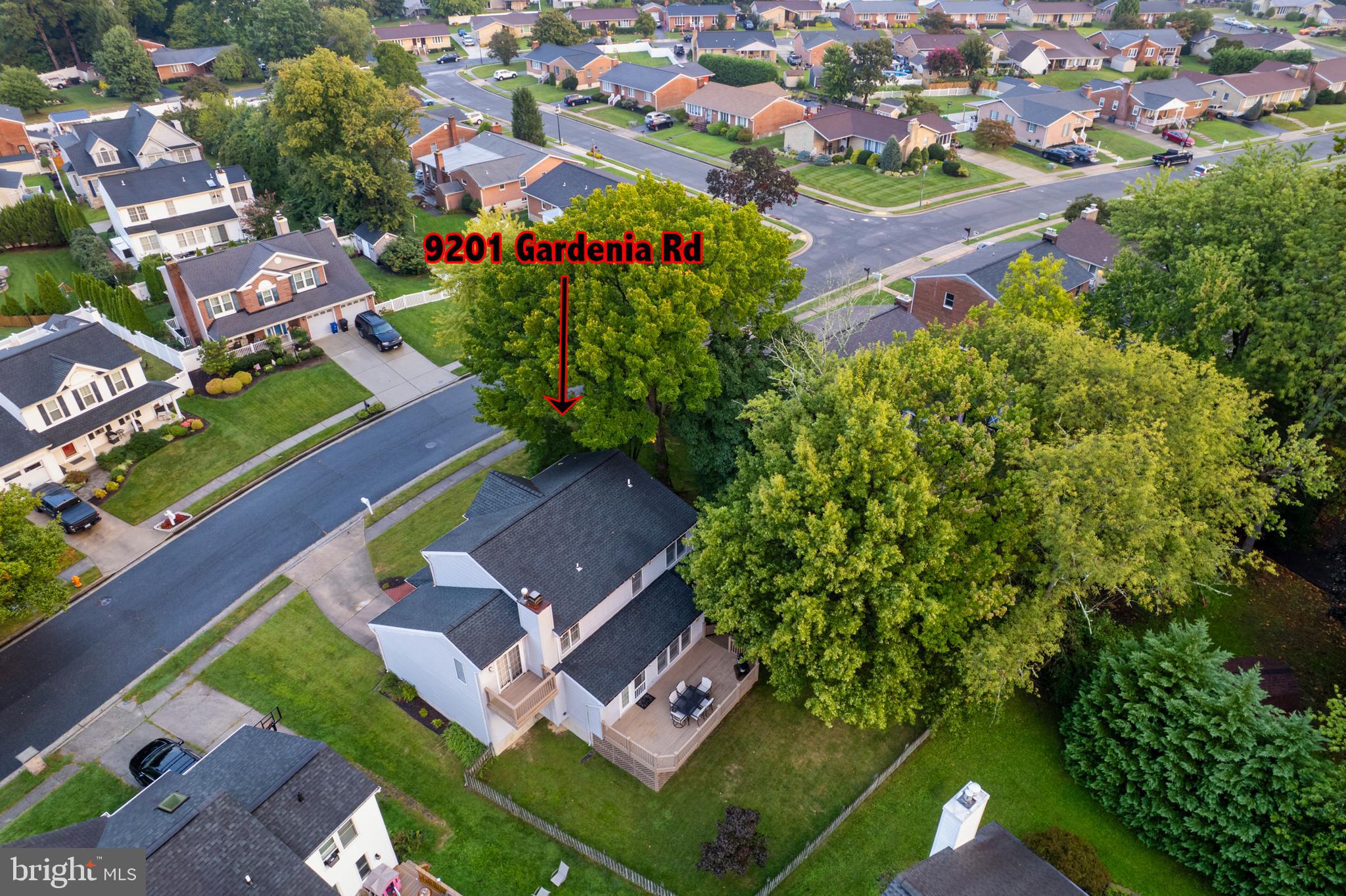 9201 Gardenia Road Nottingham, MD 21236 - Photo 49 of 54 Aerial 2