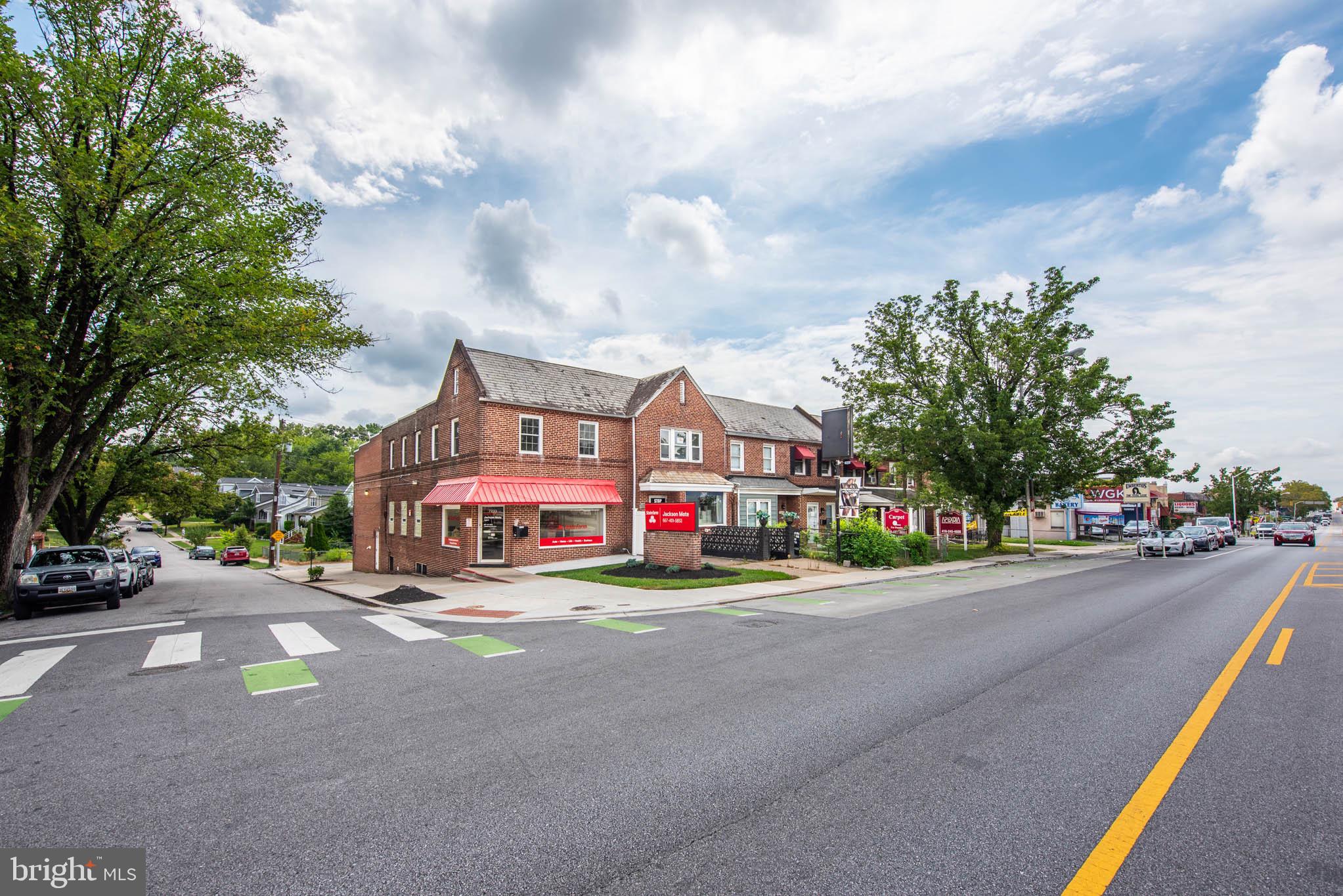 7231 Harford Road Baltimore, MD 21234 - Photo 3 of 21 a view of street with houses on its side