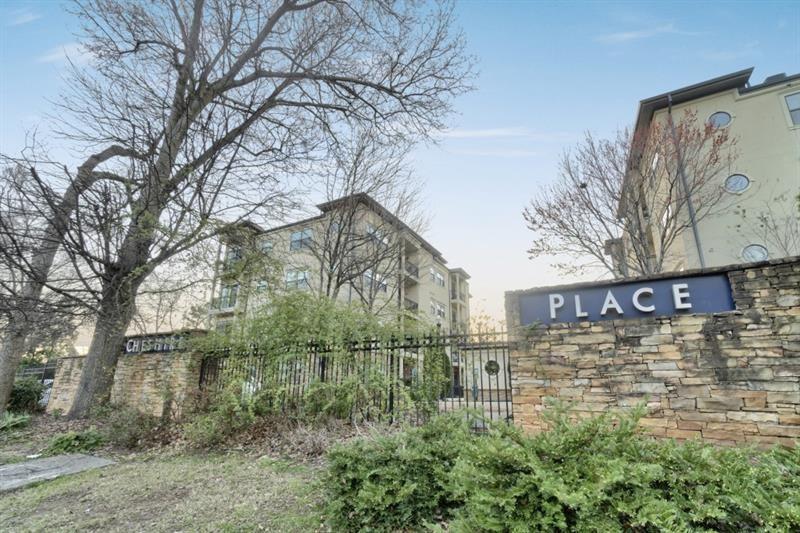 2230 Cheshire Bridge Road Northeast, Unit 412 Atlanta, GA 30324 - Photo 33 of 35 a view of a entrance gate of the house