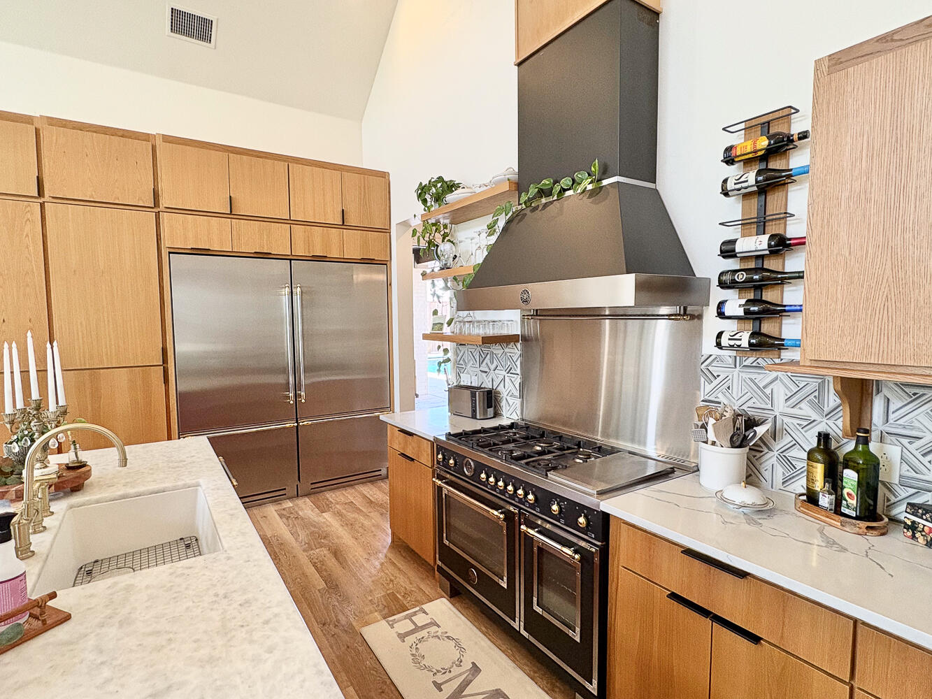 5902 112th Street Lubbock, TX 79424 - Photo 3 of 45 a kitchen with granite countertop a sink stove and refrigerator