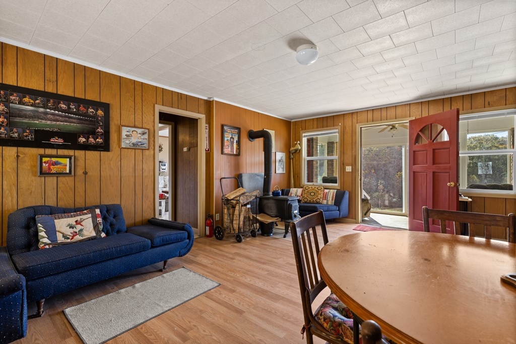 492 Johnny Gap Road Suches, GA 30572 - Photo 7 of 16 a living room with furniture and wooden floor