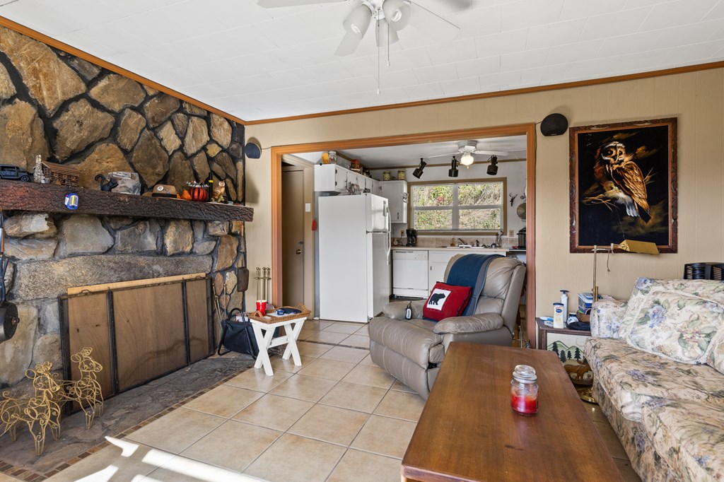 492 Johnny Gap Road Suches, GA 30572 - Photo 9 of 16 a living room with furniture and wooden floor