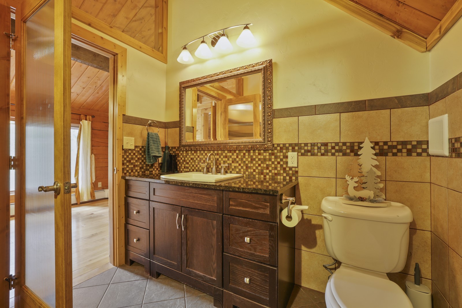 82 Stellar Jay Road Frisco, CO 80443 - Photo 19 of 46 Opposite office/landing, this 3/4 bath includes a huge, walk-in shower