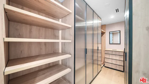 a view of closet