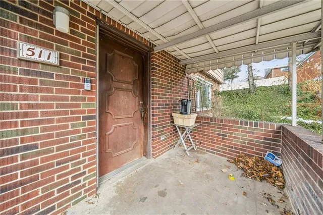 a view of outdoor space with seating