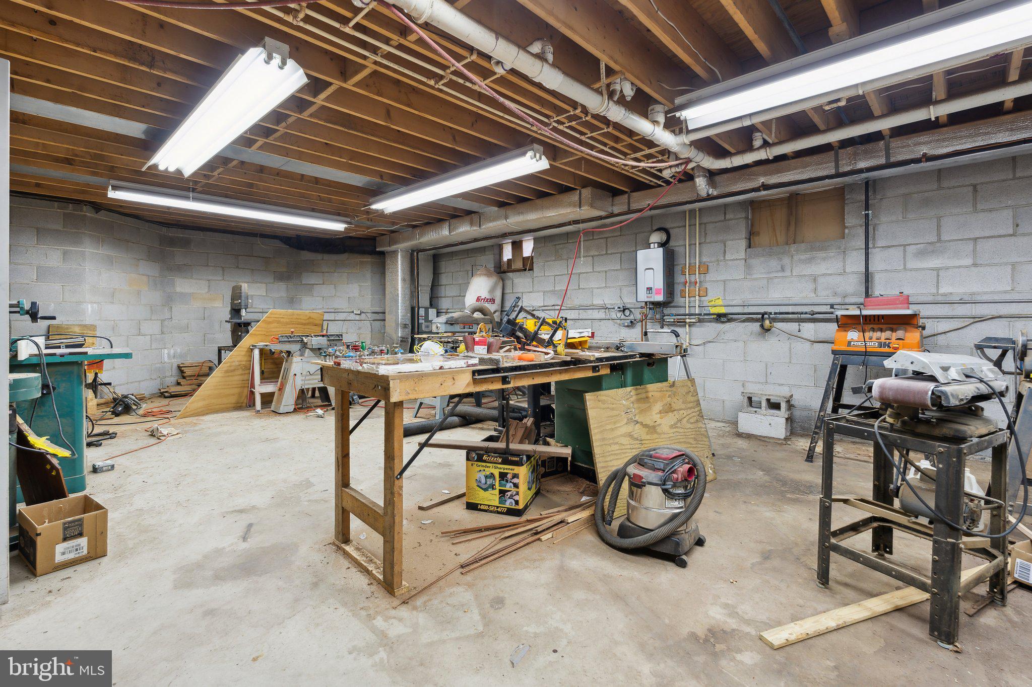 4108 Mt Carmel Road Upperco, MD 21155 - Photo 27 of 38 Lower level workshop