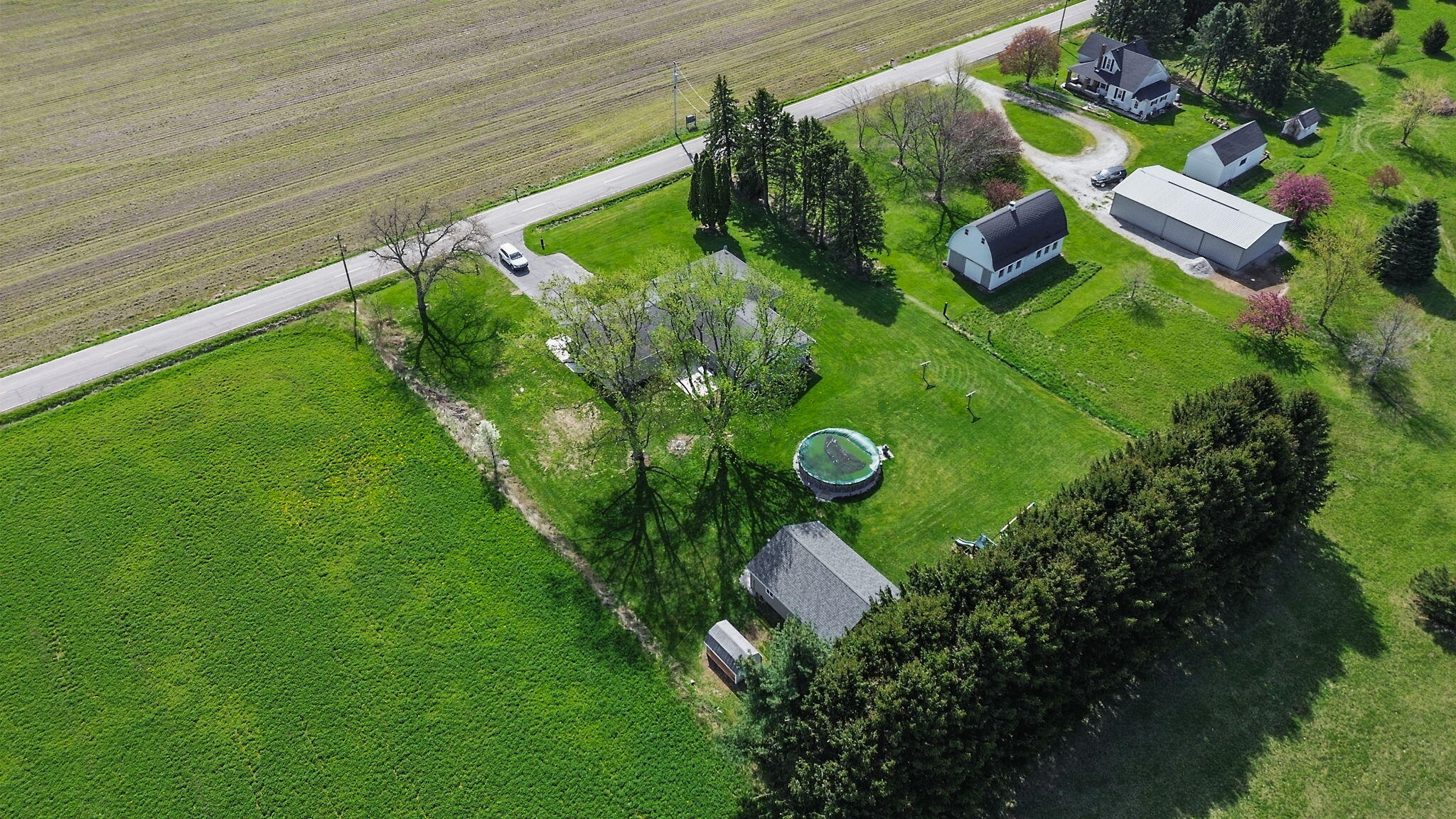 56915 Tulip Road New Carlisle, IN 46552 - Photo 6 of 19 a view of a garden with plants