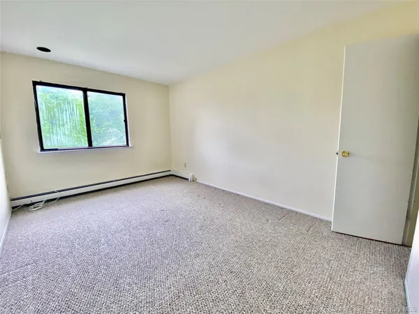 a view of a room with door