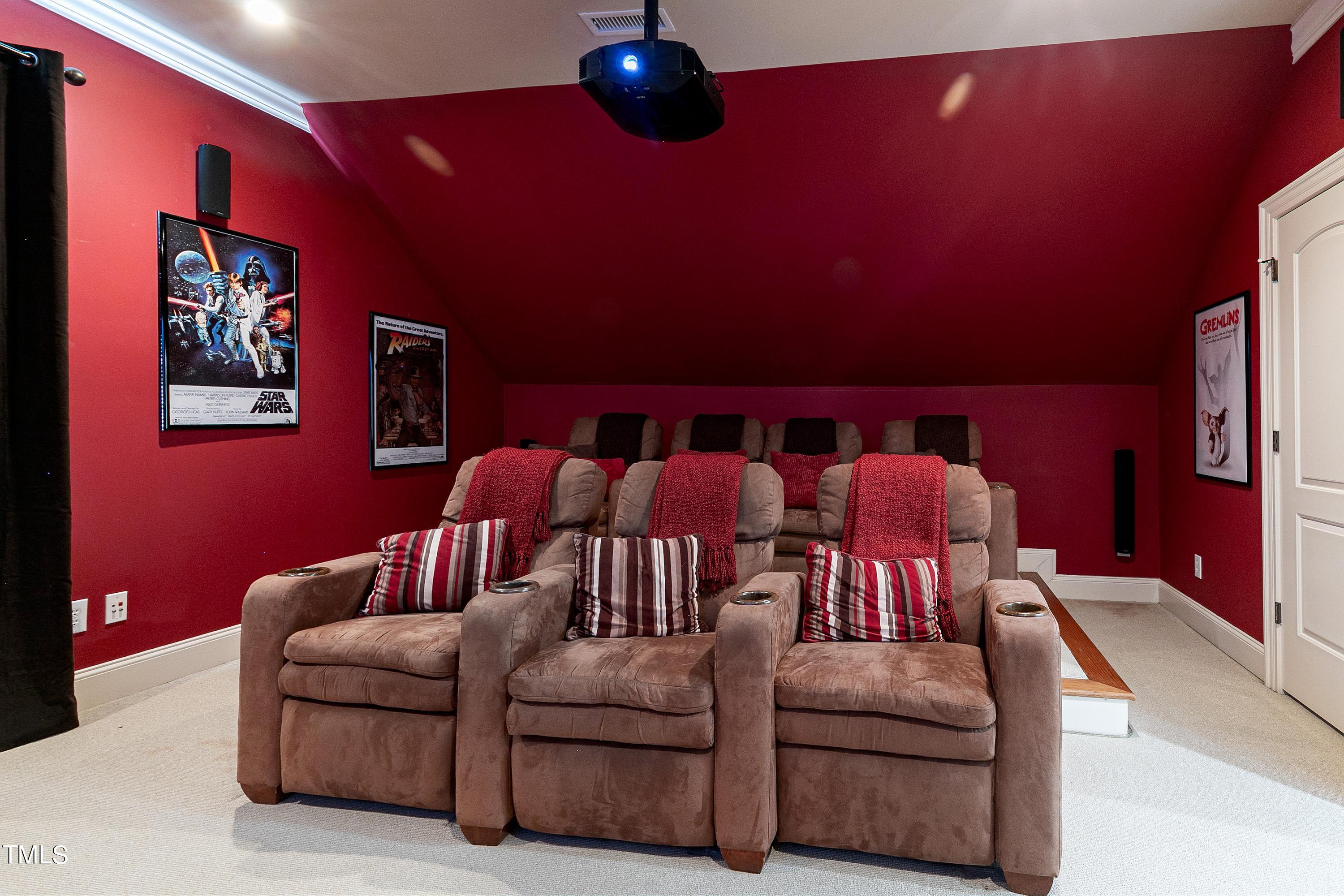 2912 Ryton Court Raleigh, NC 27613 - Photo 43 of 86 Theatre Room