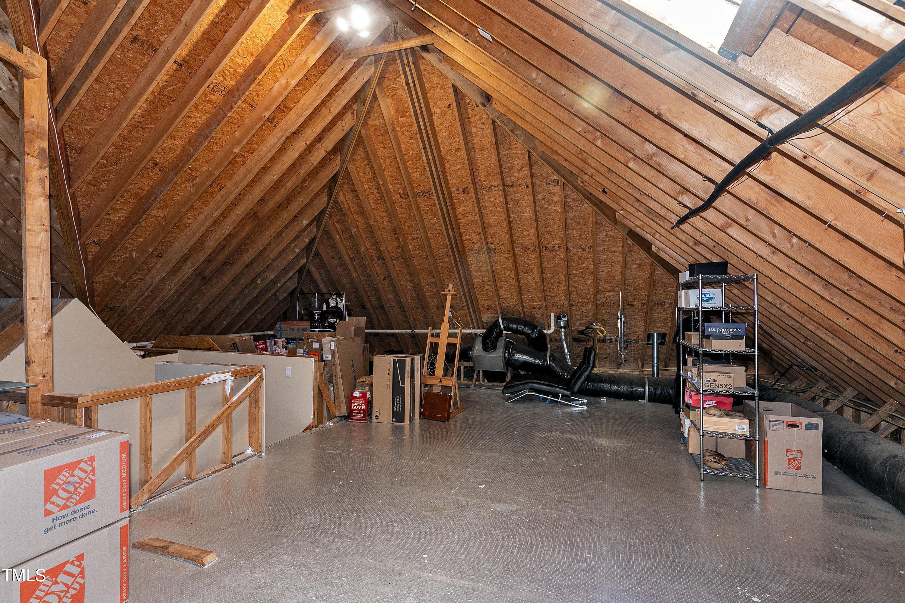 2912 Ryton Court Raleigh, NC 27613 - Photo 57 of 86 Walkup Attic