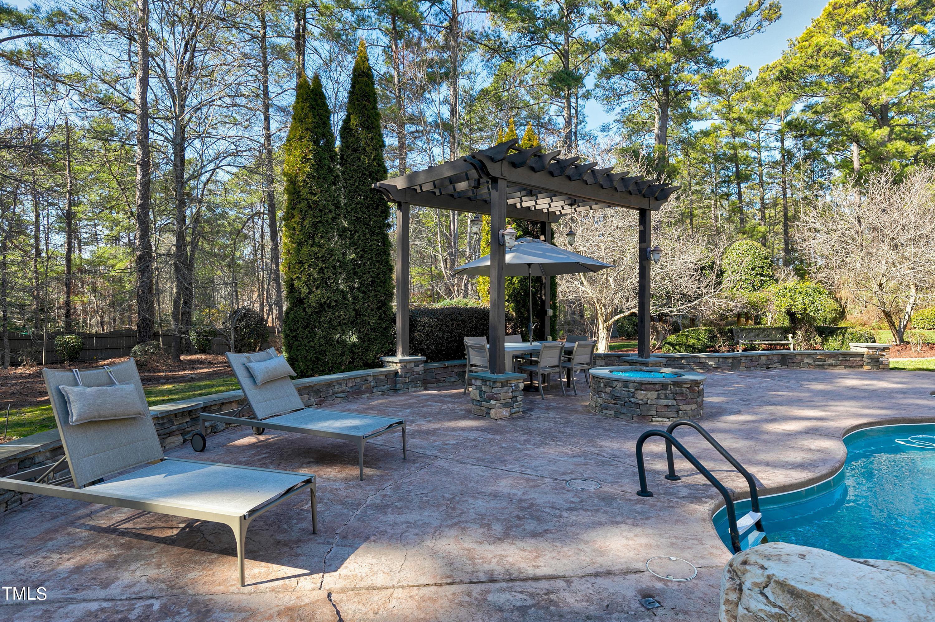 2912 Ryton Court Raleigh, NC 27613 - Photo 69 of 86 Firepit