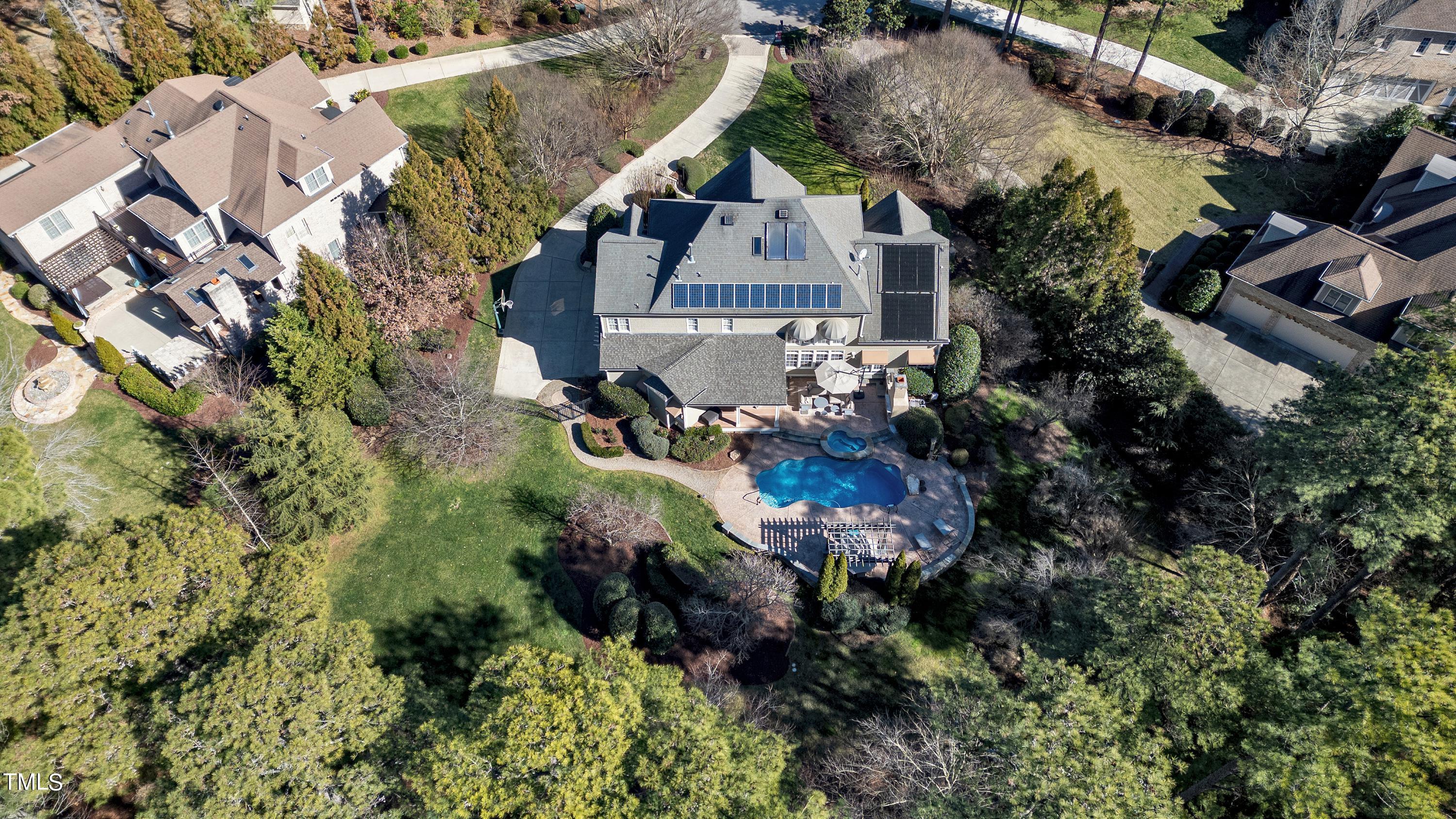 2912 Ryton Court Raleigh, NC 27613 - Photo 84 of 86 Aerial Back