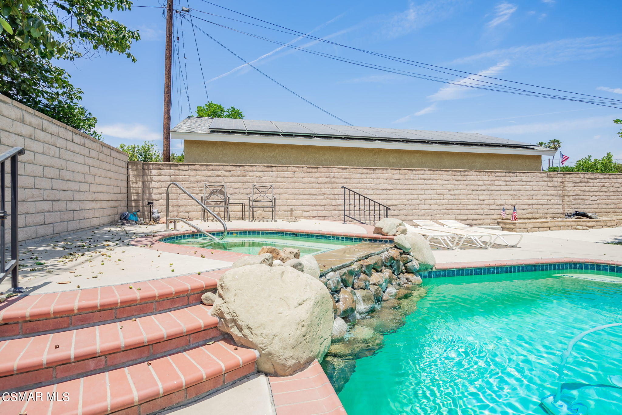 4198 Adam Road Simi Valley, CA 93063 - Photo 14 of 19 a view of a backyard with a patio