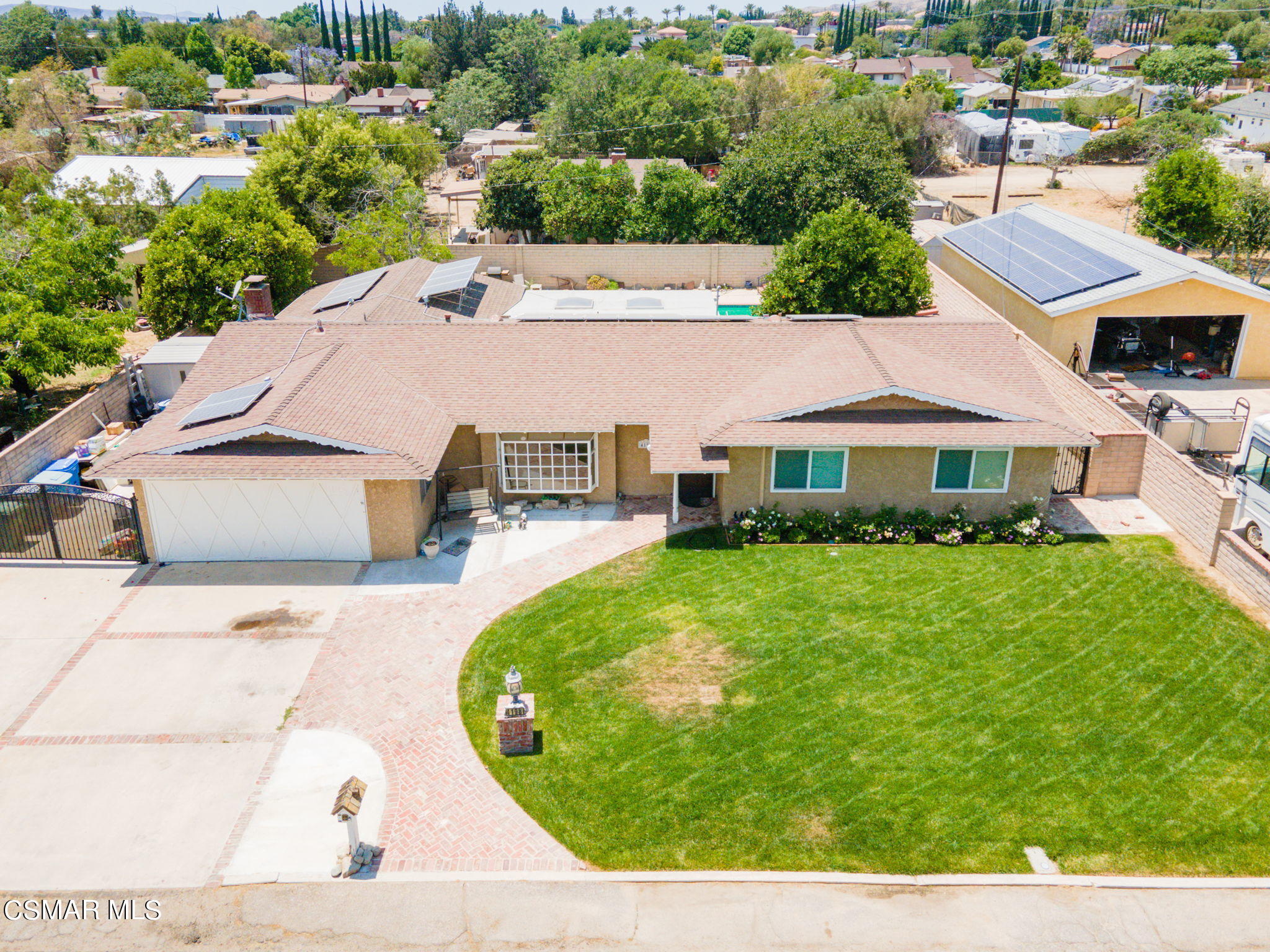 4198 Adam Road Simi Valley, CA 93063 - Photo 17 of 19 an aerial view of a house