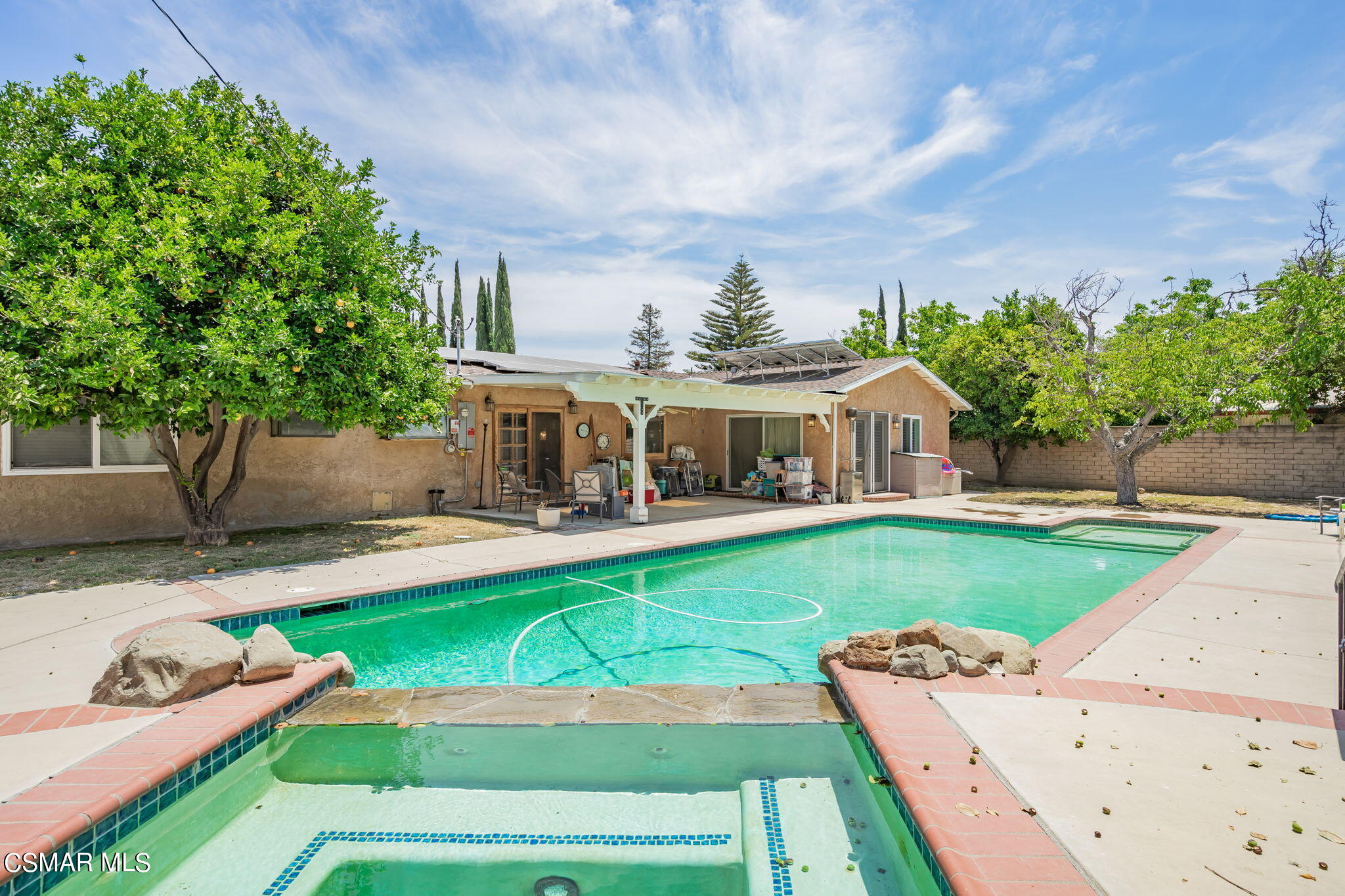 4198 Adam Road Simi Valley, CA 93063 - Photo 4 of 19 swimming pool view with a seating space