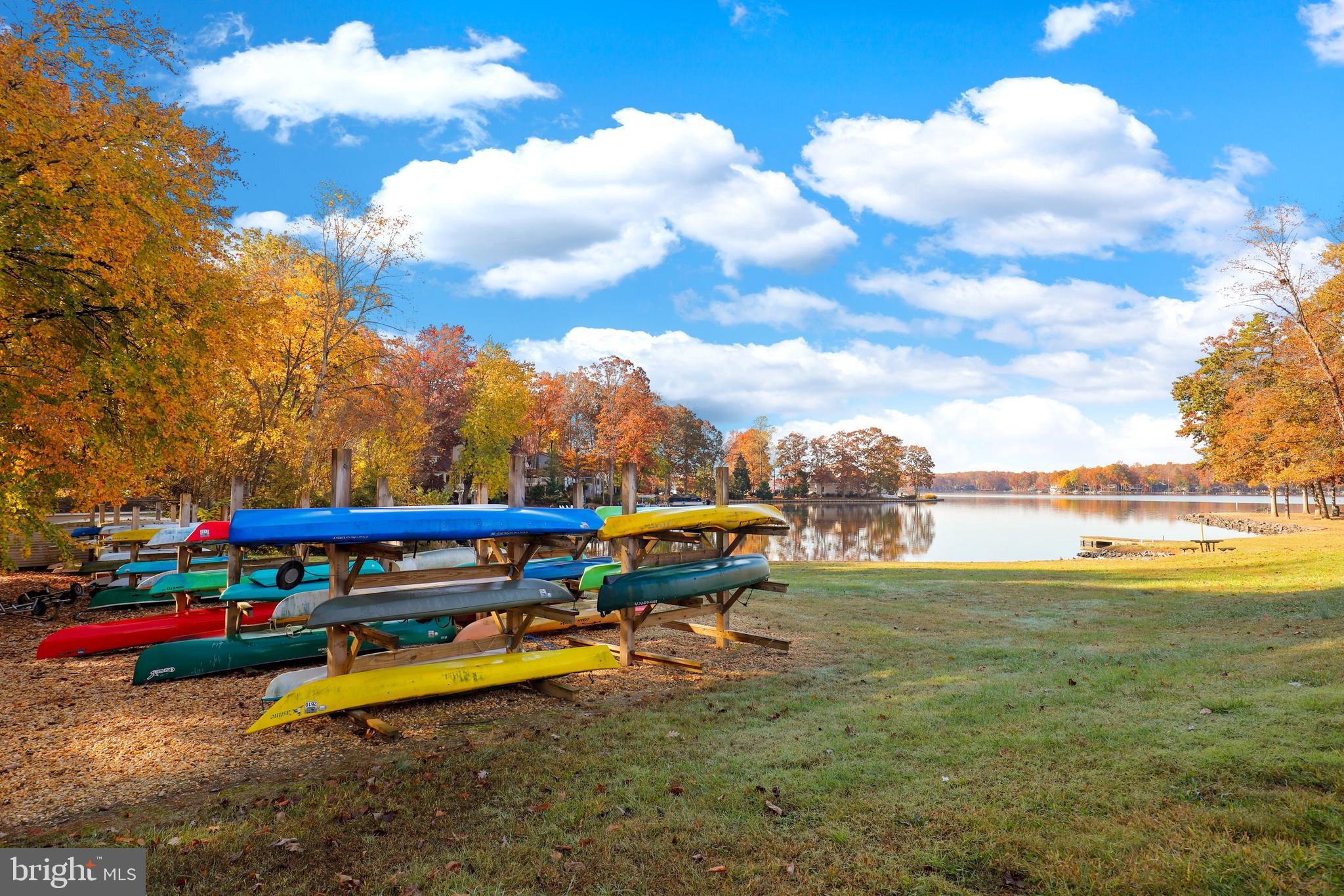 207 Spotswood Road Locust Grove, VA 22508 - Photo 46 of 58 a view of a lake with a sitting area