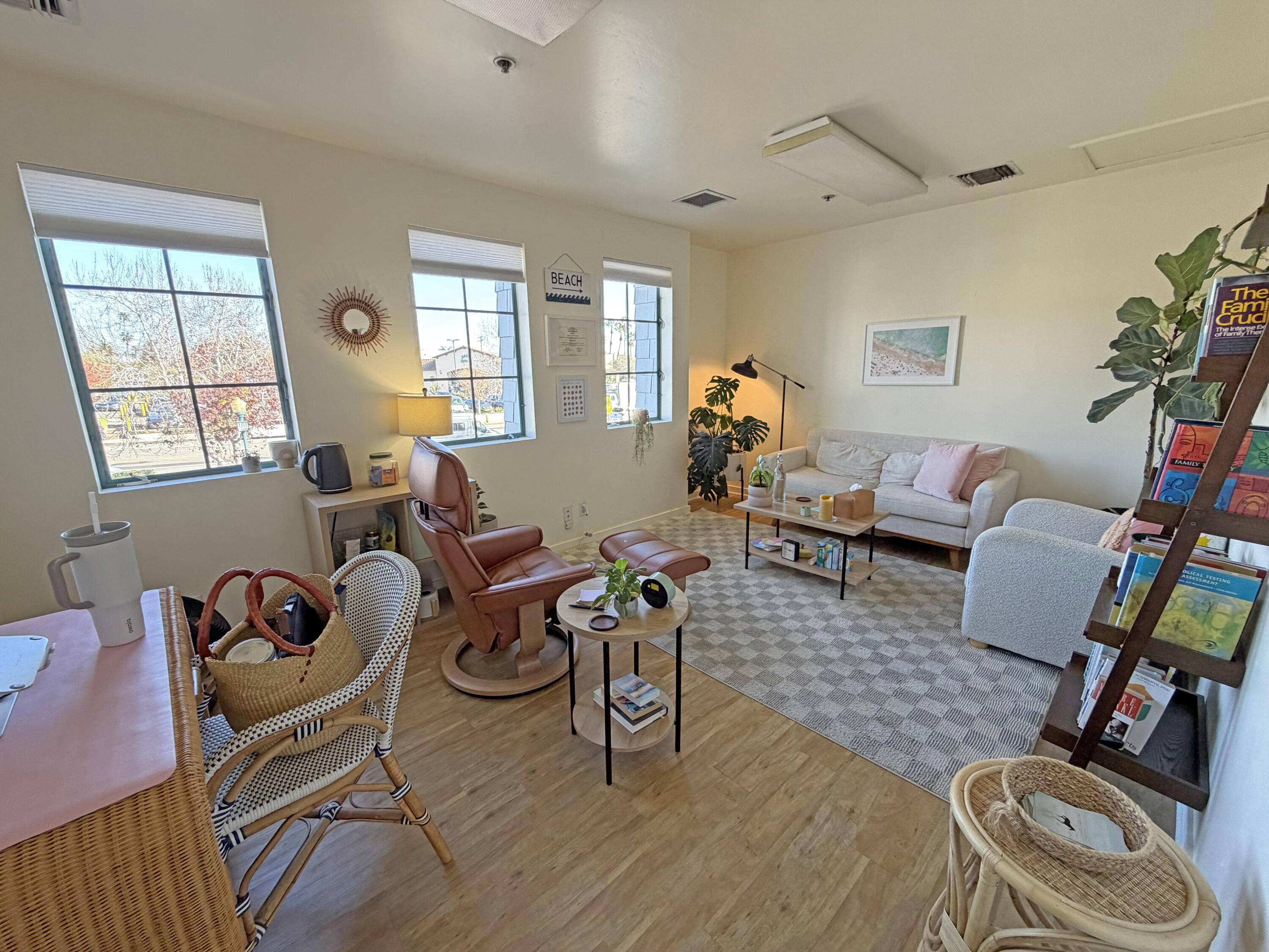 315 Meigs Road Santa Barbara, CA 93109 - Photo 6 of 14 a living room with furniture and wooden floor