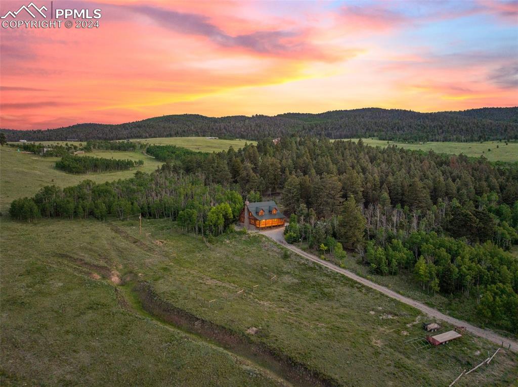 626 Stacker Drive Hartsel, CO 80449 - Photo 2 of 50 a view of a lush green space with mountain