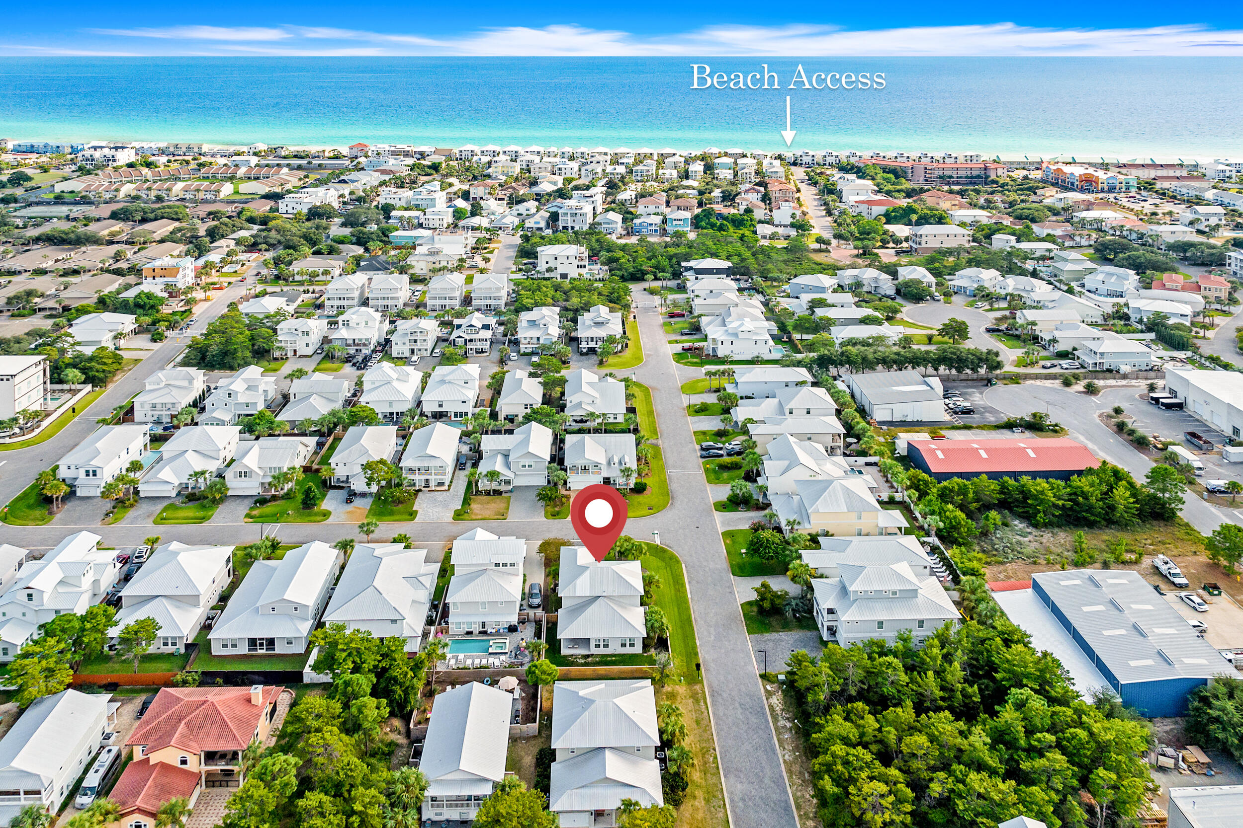 70 Ruth Street Miramar Beach, FL 32550 - Photo 2 of 50 an aerial view of residential houses with outdoor space