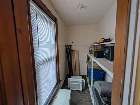 a view of walk in closet