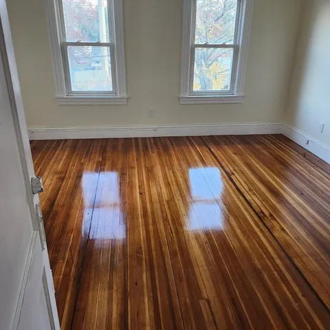 a view of wooden floor