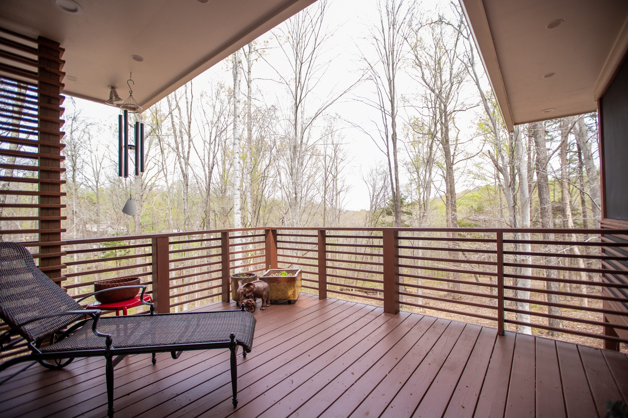 895 Sam Vineyard Road Bon Aqua, TN 37025 - Photo 30 of 60 a view of a chairs on the deck