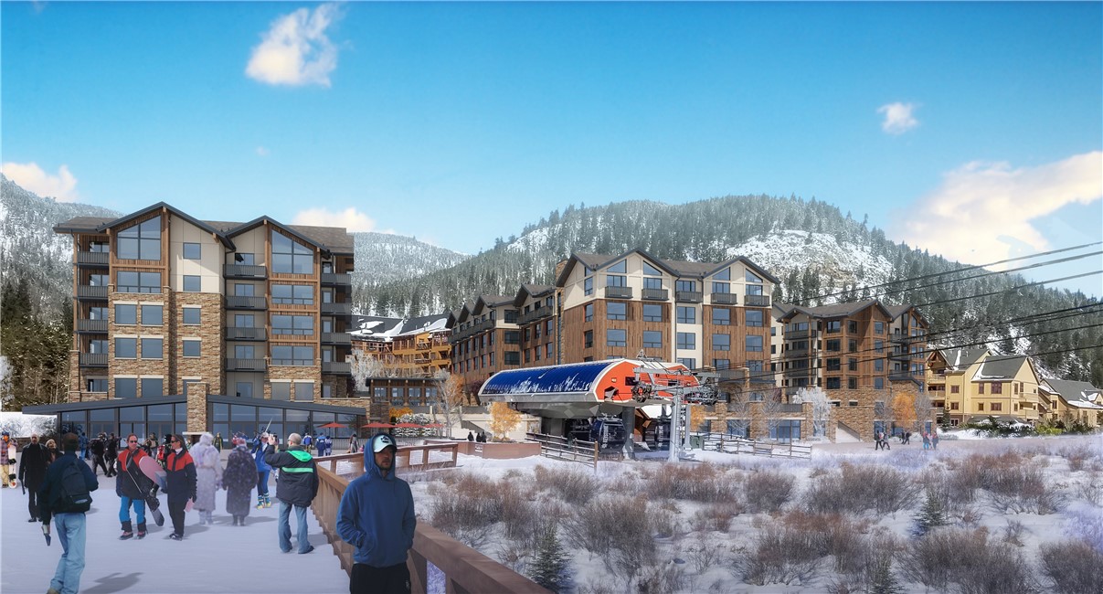 75 Hunki Dori Court, Unit W209 Keystone, CO 80435 - Photo 11 of 21 a city street lined with tall buildings