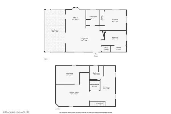 $339,500 | 3568 Deerlodge Lane, Danbury, WI 54830