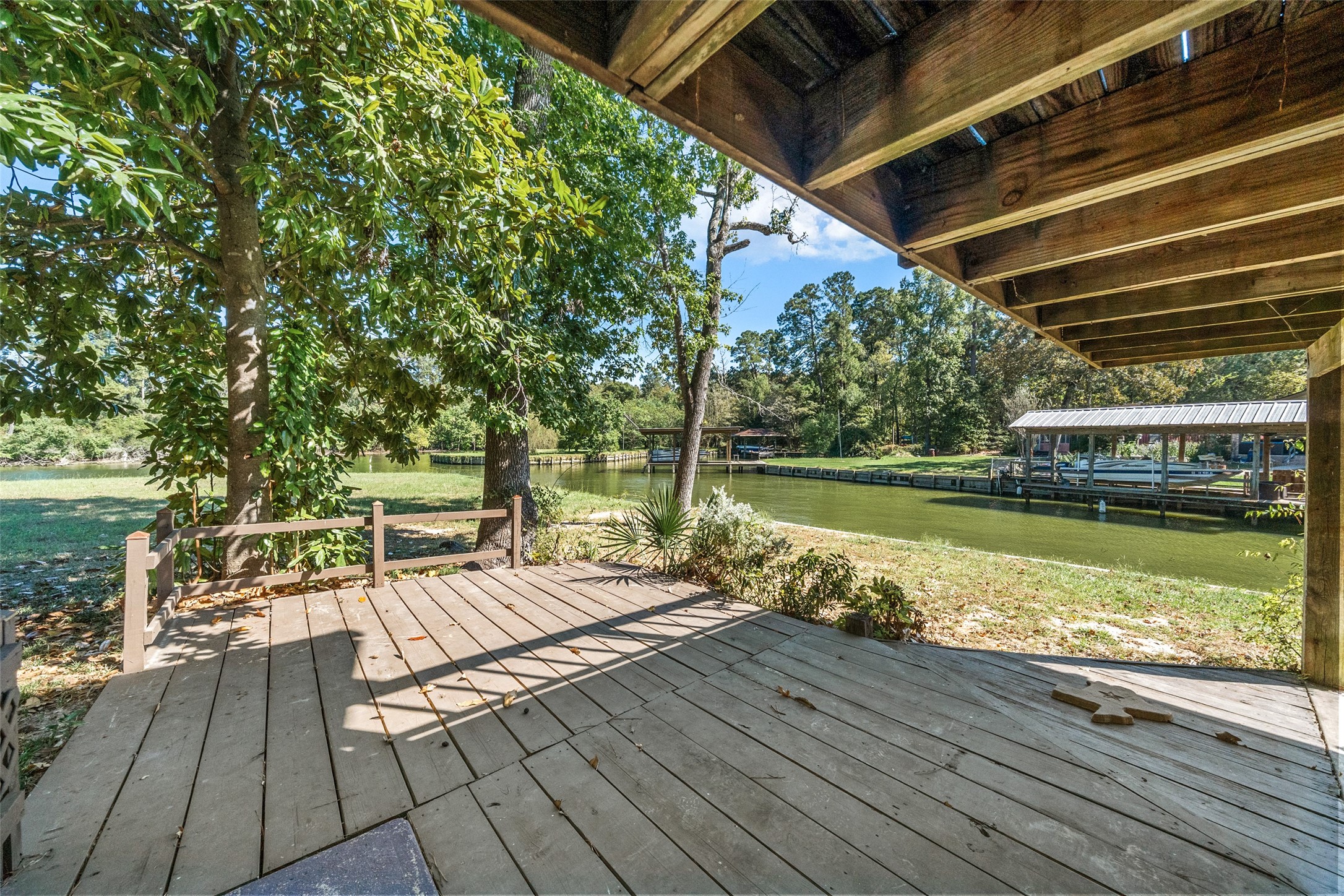 124 Timbo Trail Livingston, TX 77351 - Photo 41 of 45 a view of a swimming pool with a patio