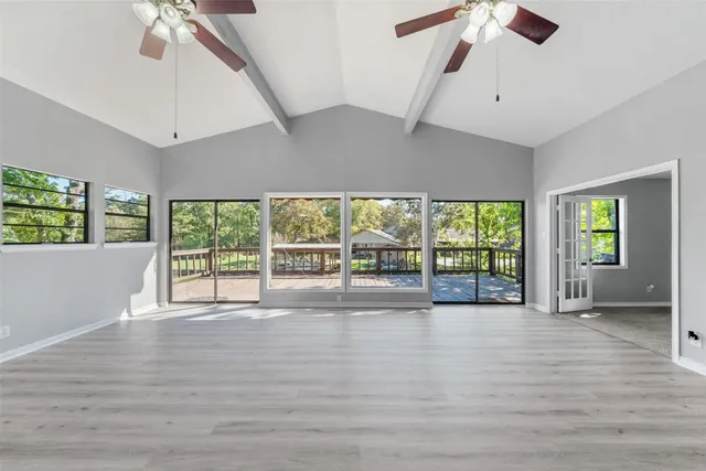 a bathroom with a bathtub and a sink