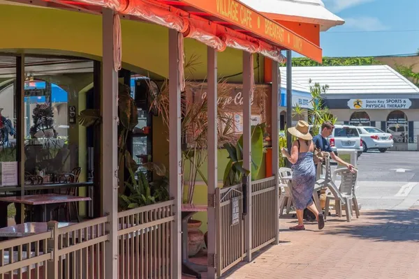 a sign that is on the side of the road