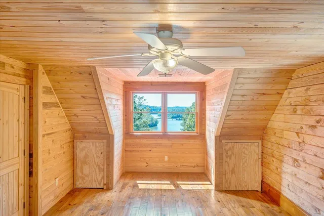 a view of backyard with a deck