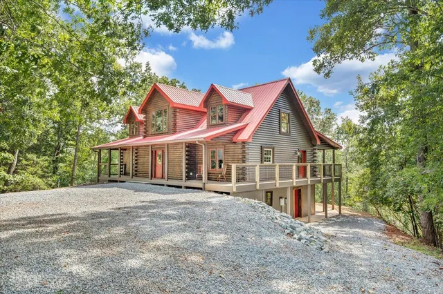 a view of outdoor space with seating space